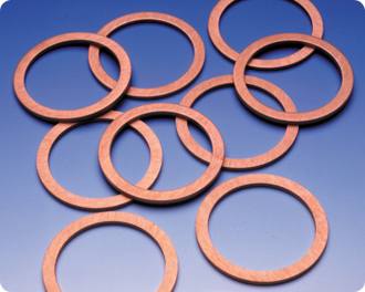 Copper gaskets, copper washers