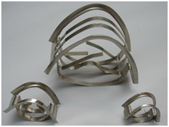 Metal saddle ring