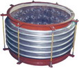 High resistant temperature (1200℃) bellows expansion joints for cement plant