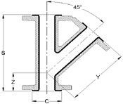 PTFE lining Lateral