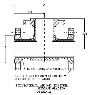 ptfe lining tee