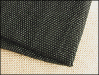 Carbonized fiber cloth