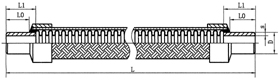 Stainless Steel Metallic flexible Hose