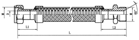 Stainless Steel Metallic flexible Hose