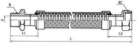 Stainless Steel Metallic flexible Hose