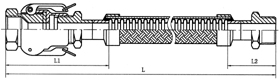 Stainless Steel Metallic flexible Hose