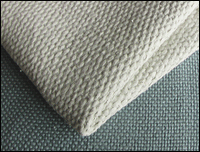 Dust free asbestos cloth